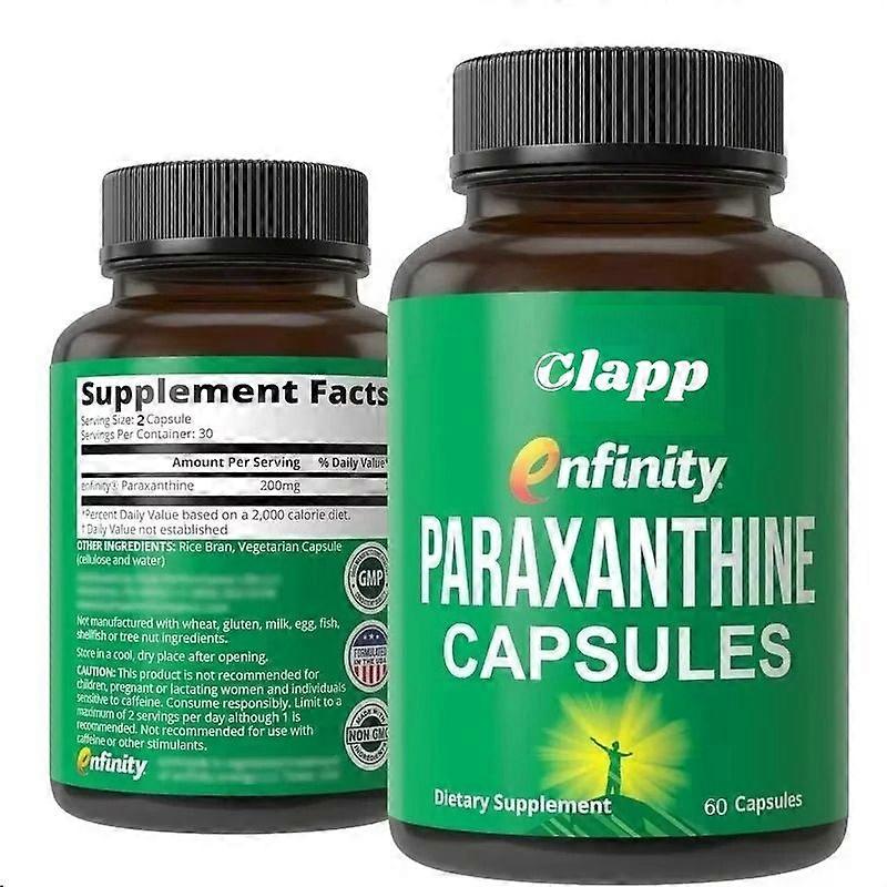 Paraxanthine Capsules - Energy & Focus Boost | Pre-Exercise Productivity Support