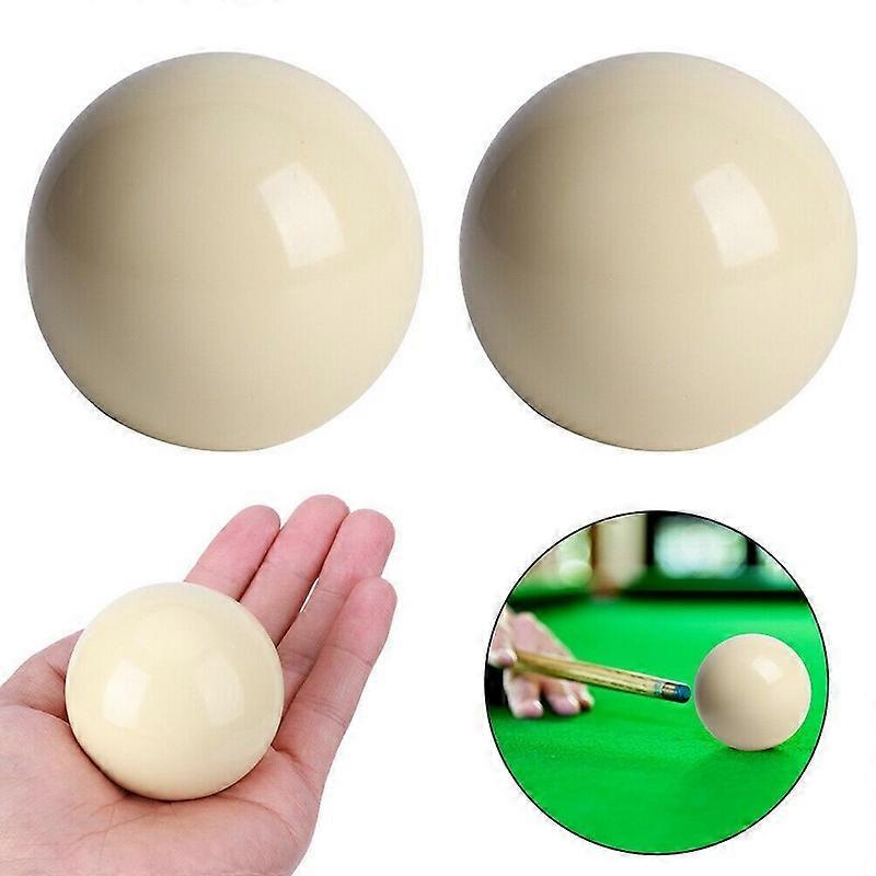 Table White Pool Balls Table Training Pool Ball Cue Spot Billiard 2pcs Snooker