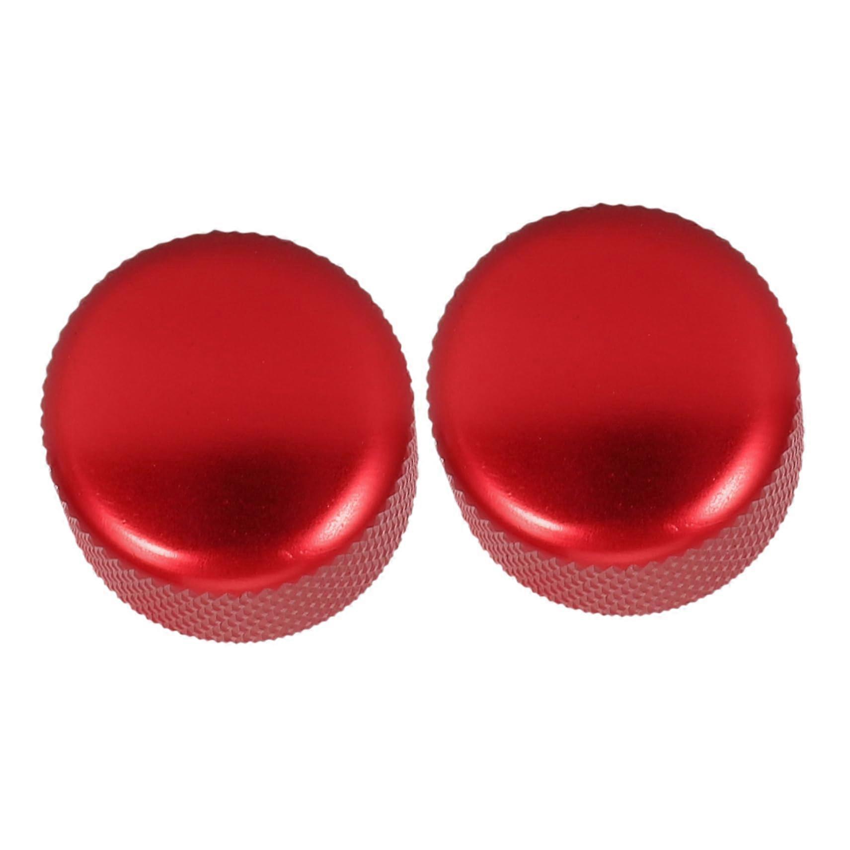 2pcs Electric Guitar Knobs Volume and Tone Control Replacement for Bass Easy Installation
