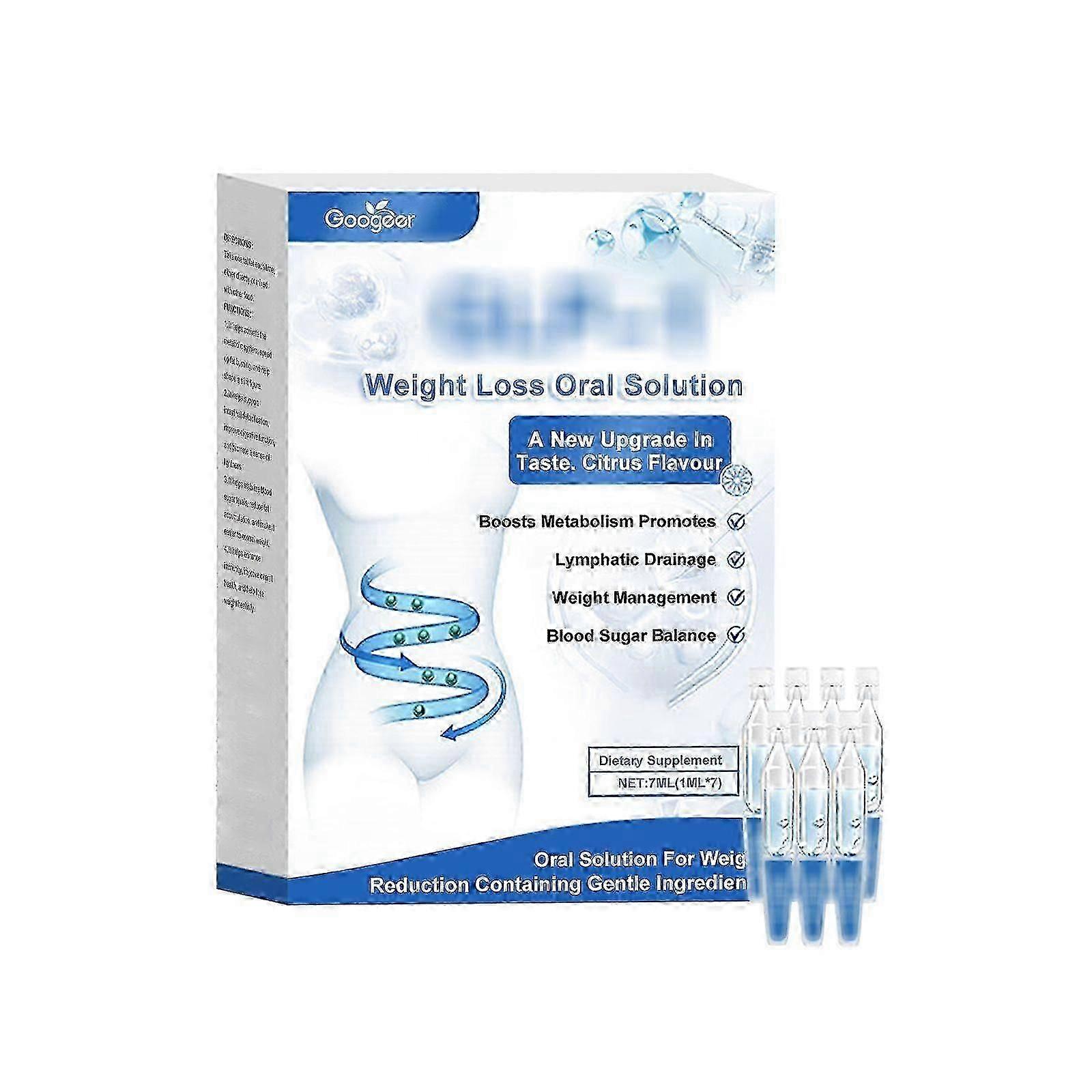 Googeer Solution buvable pour la perte de poids Traitement corporel
