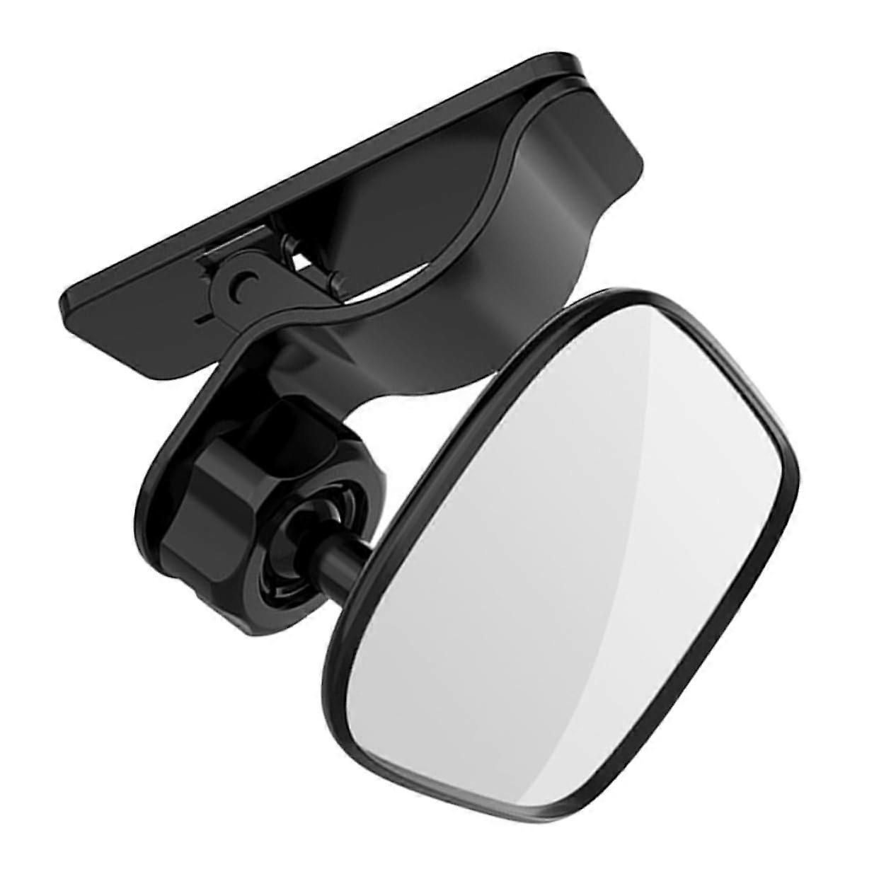 Car Rearview Mirror 360° Adjustable Angle Wide Field View Suction Cup Universal Interior