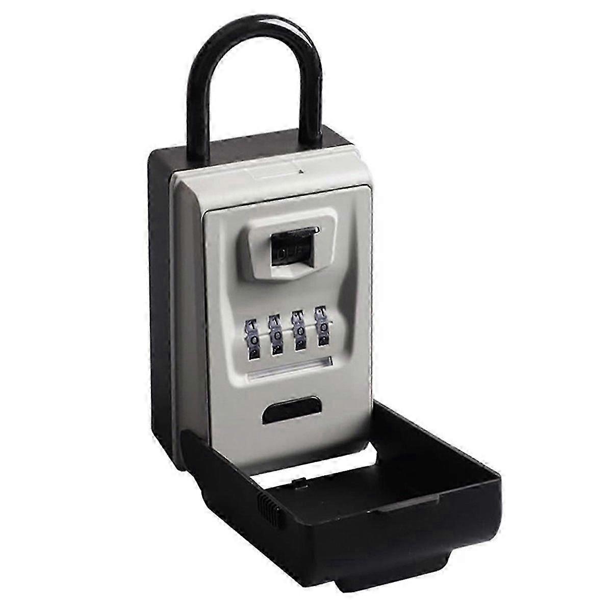 Security Hook Lock Boxes compatible House Key, Waterproof Outdoor Key Hider compatible House Key Storage, Resetta
