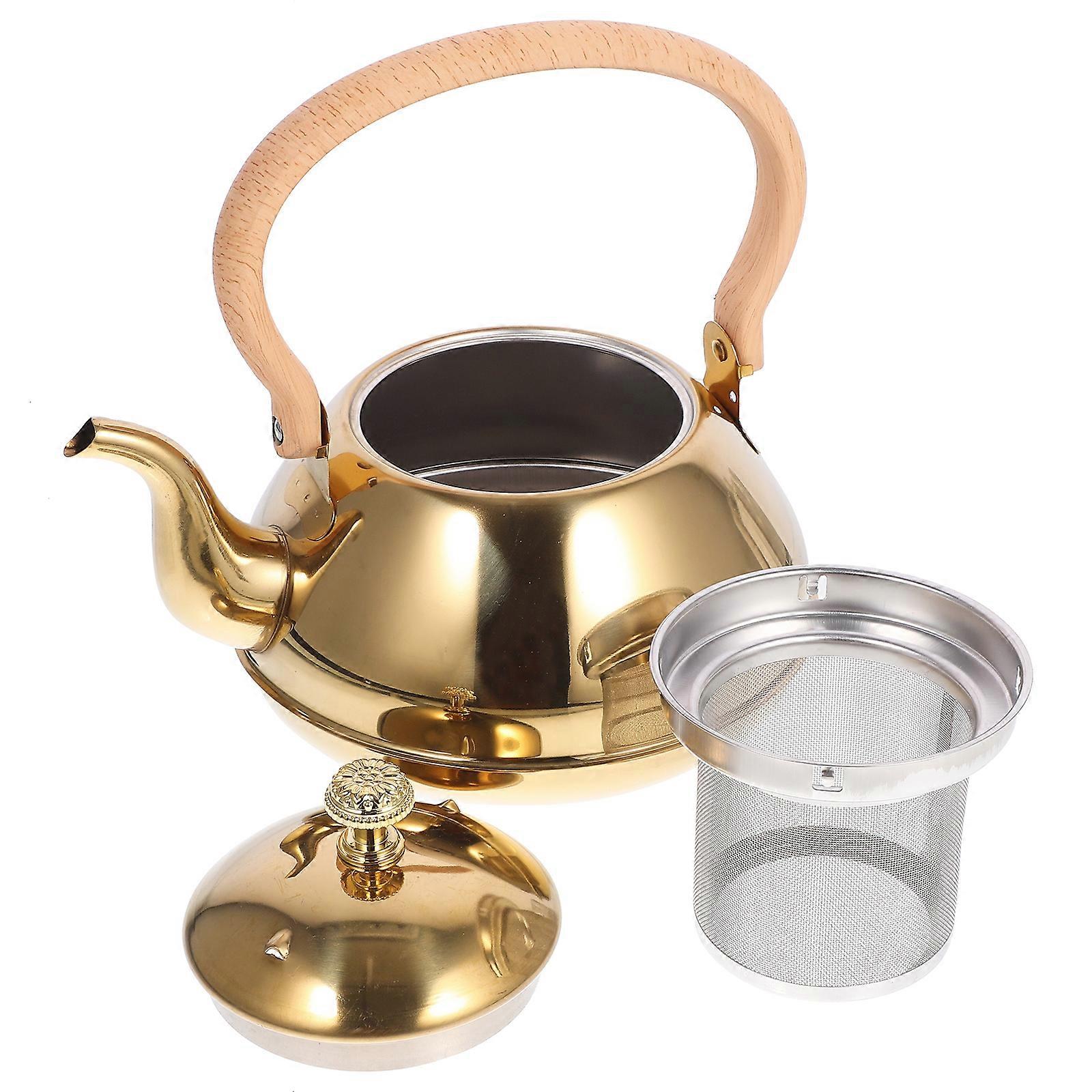 Stainless Steel Tea Kettle with Handle for Home Use
