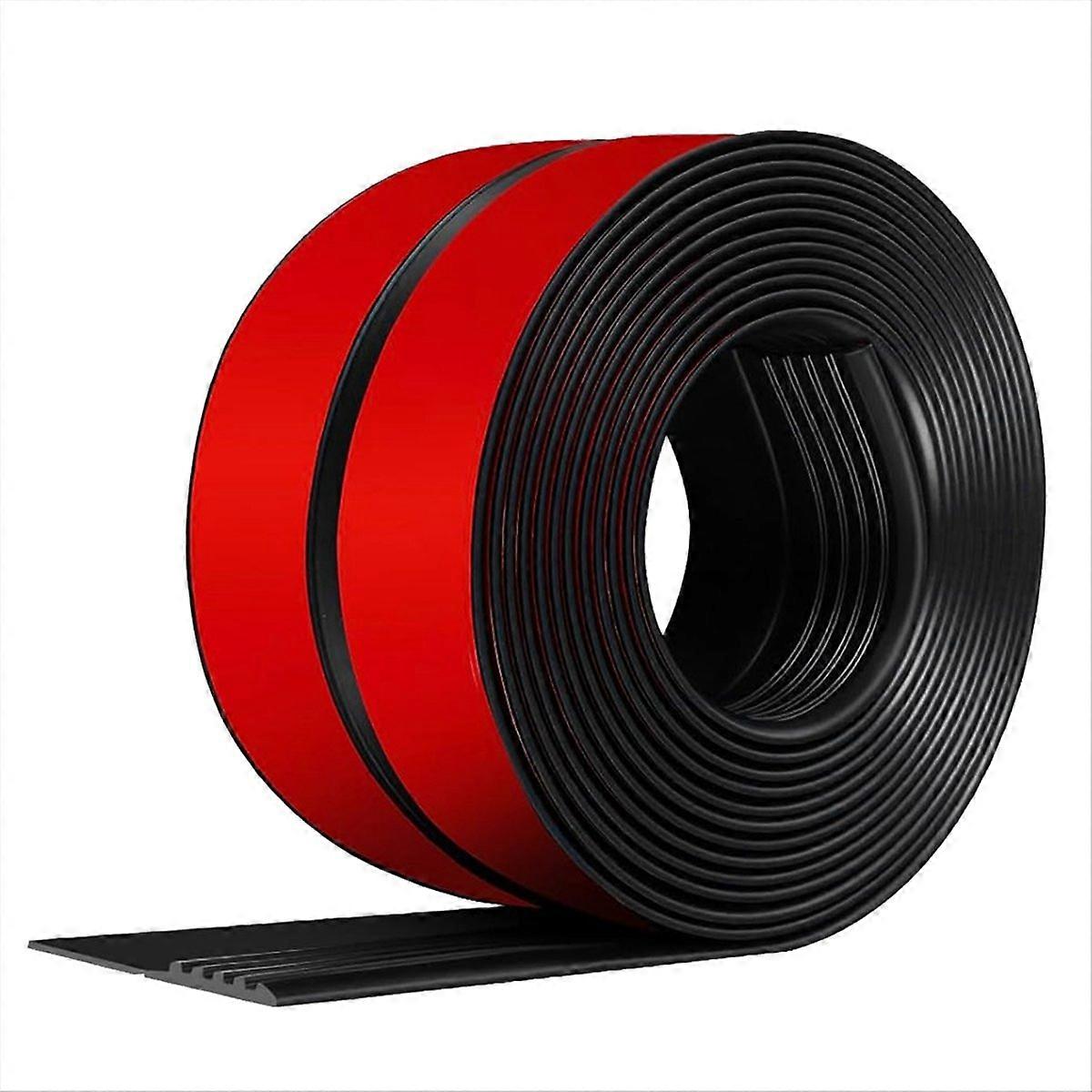 Trappekantlist Selvklebende trappeneselist Sort