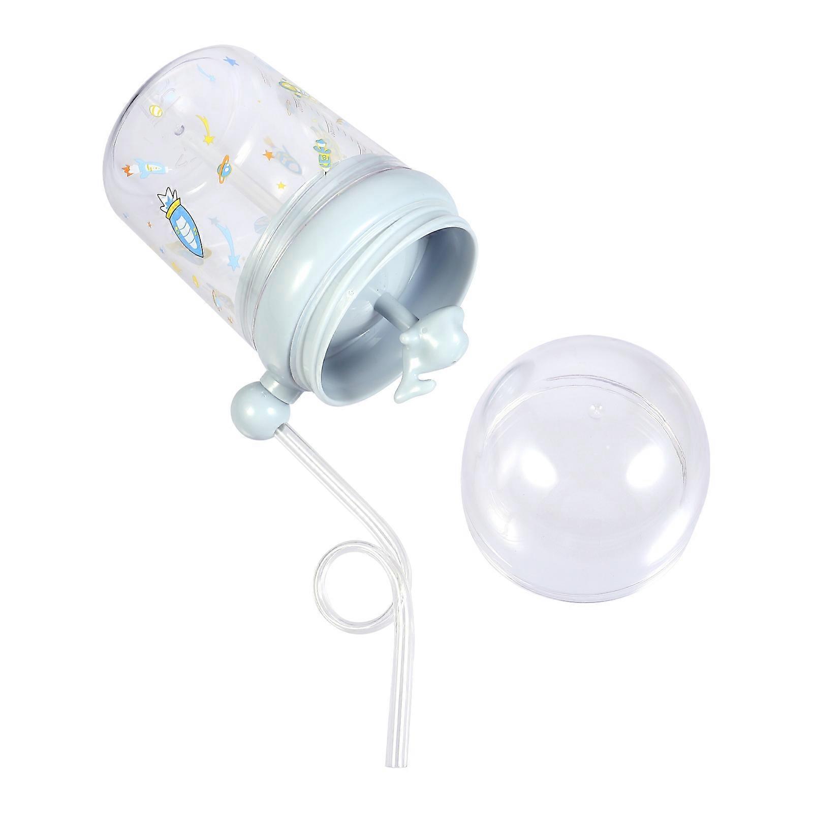 Kids Drink Cup Whale Spray Drinking Cup with Straw Safe Material