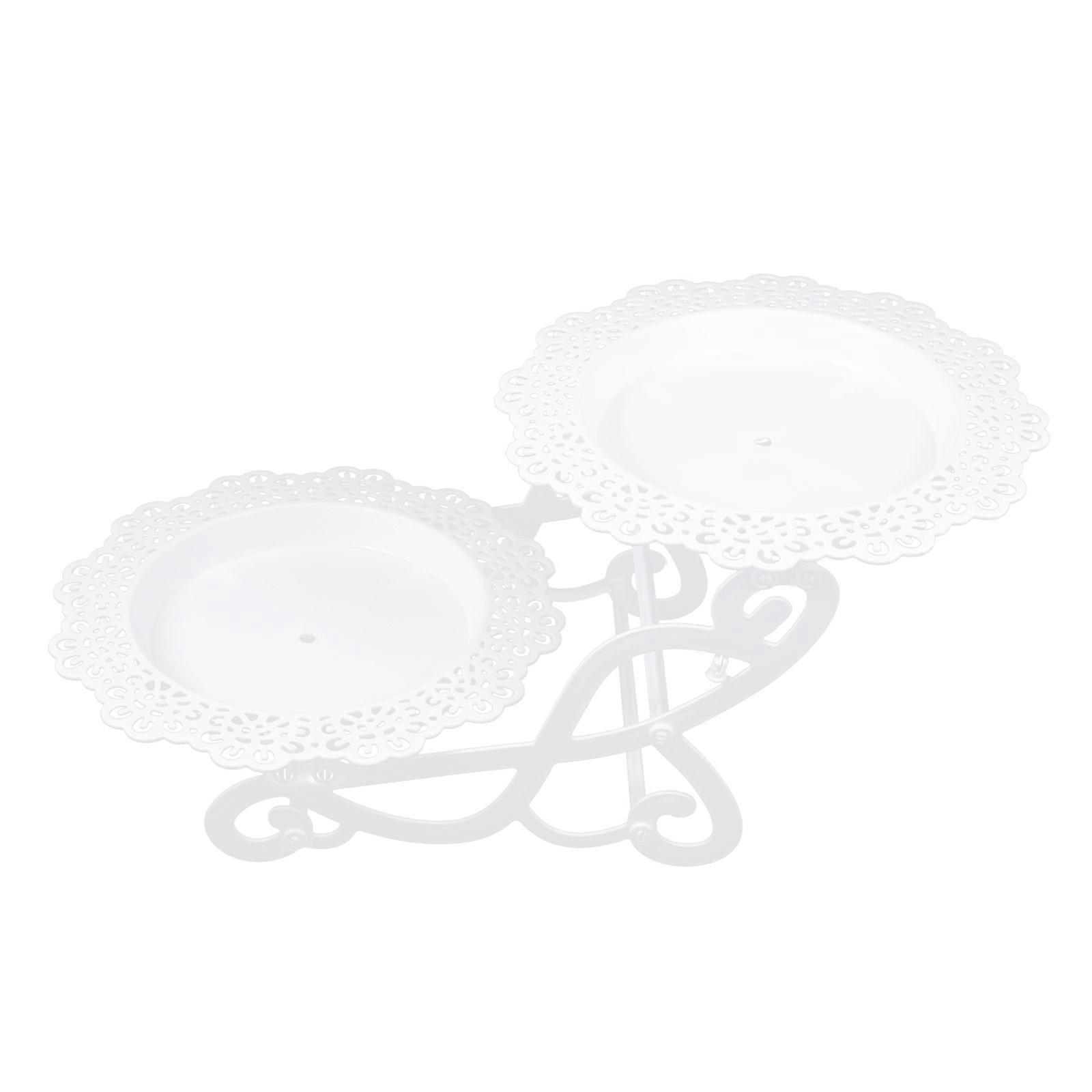 White Cake Holder for Storage Use 1Pcs Creative Dessert Stand
