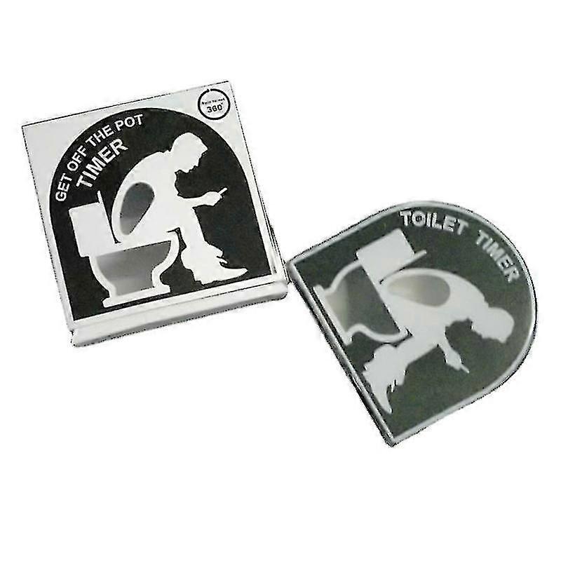 2024 Creative Toilet Timer Countdown Machine Mechanical Alarm Clock Bathroom Tool