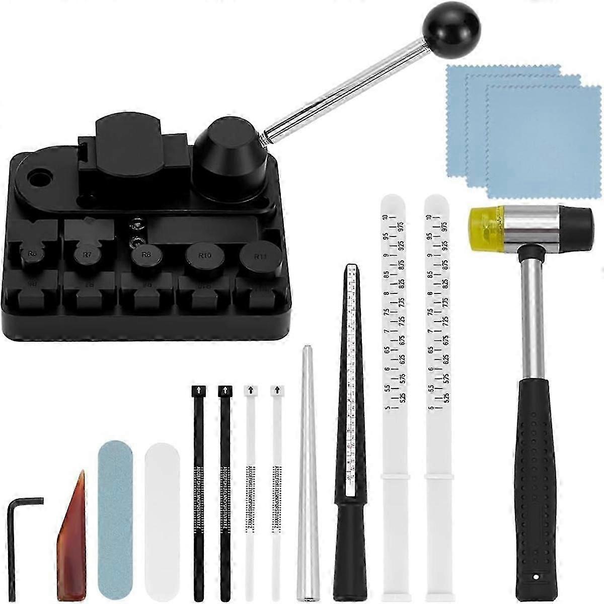 DIY Ring Shaping Tool Set for Crafting Spoon Rings