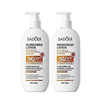 2026 1/2/3PCS Spf 90+ Sunscreen For Face Whole Body Use Protector Solar UV Resistant Repairing Solar Blocker Facial Sunscreen lotion 220ml
