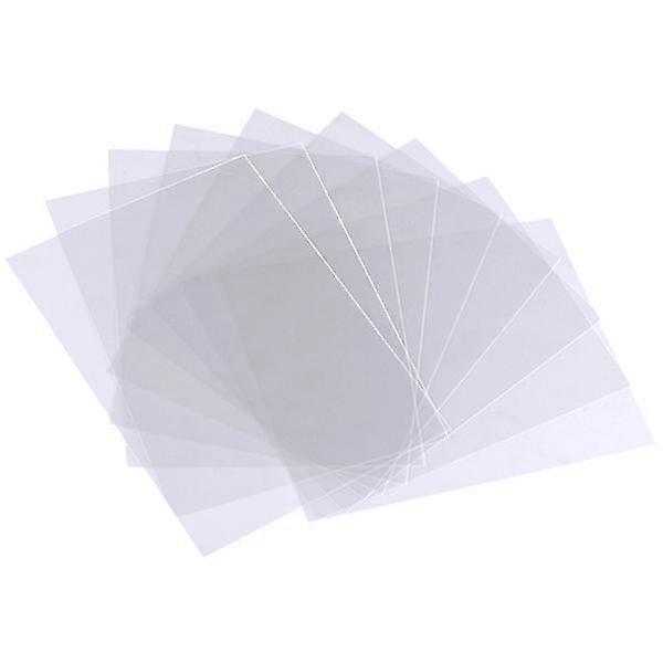 12 PCS Transparent Convenient PET Plastic Sheet for Windows