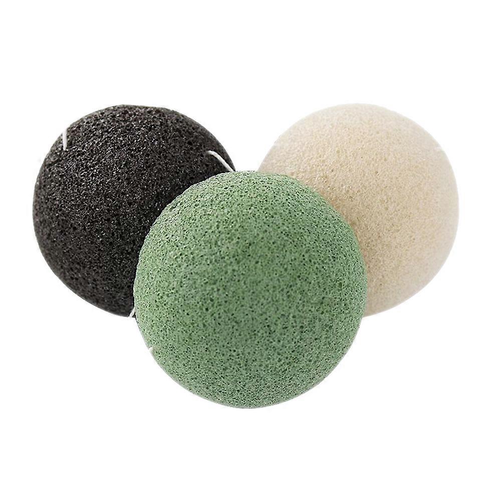 Cleansing Sponge Washing Face Flutter for Makeup Use 3Pcs Set