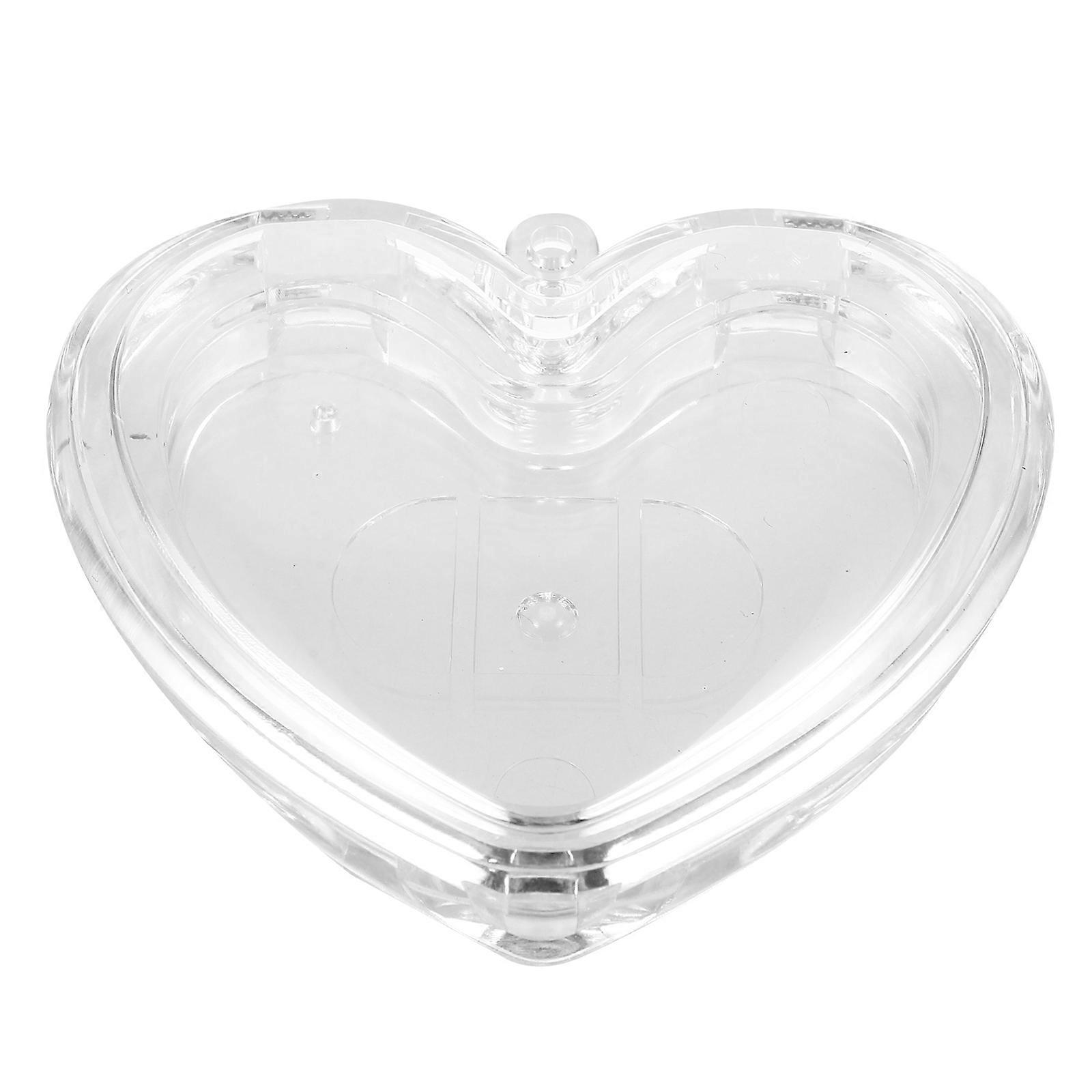 Transparent Powder Container Empty Blusher Case for Makeup Use 3Pcs