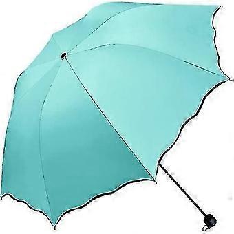 Sonnenschirm Damen UV-Sonnenschirm Regenschirme für Frauen Faltschirm Wasserdichter UV-Regenschirm für Sonnenschutz