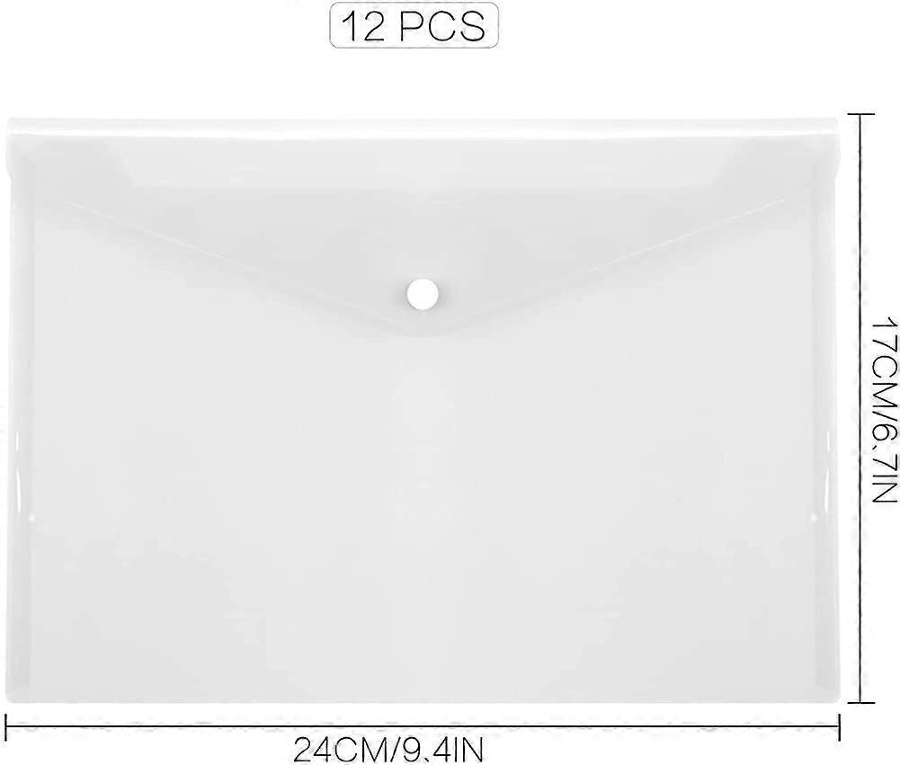 A5 Document Pouches. A5 Clear Envelope. Document Folder With Press Stud. A5