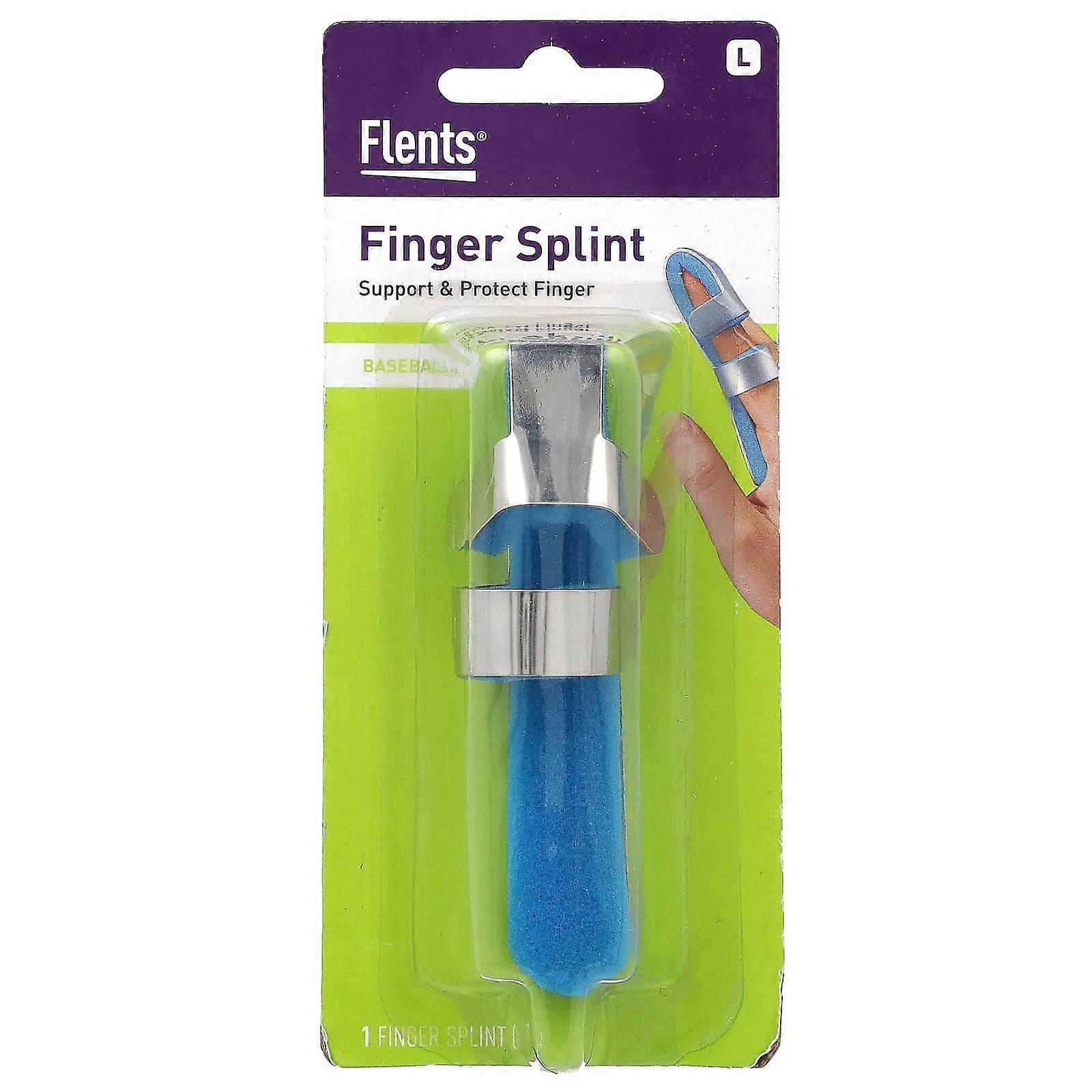 Flents, Baseball Finger Splint, Large , 1 Count, 3-Pack