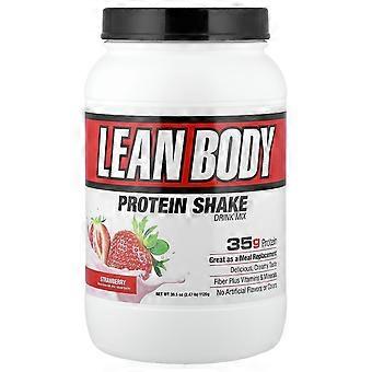 Labrada Nutrition, Lean Body®, Proteïneshakemix, Aardbei, 2,47 lb (1.120 g)