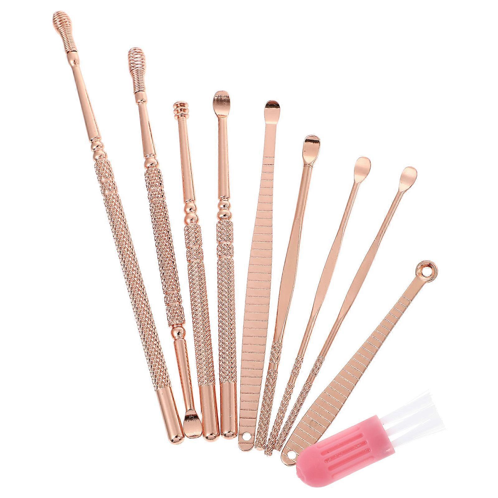 Durable Ear Picks for Efficient Ear Wax Removal 3Sets Pink Tools