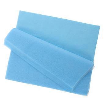 Nail Vacuum Filter Paper for Dust Collection 600 Sheets Blue Non-Woven