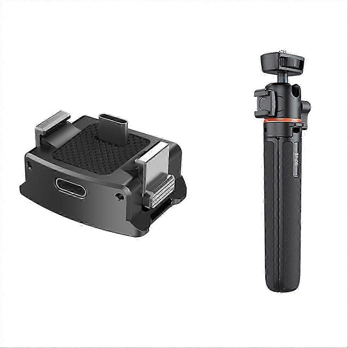 Charging Base&Tripod for 3 Camera 1/4 Mount Adapter
