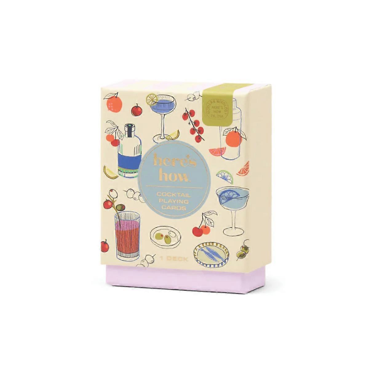 Here's How Cocktail Design Playing Cards