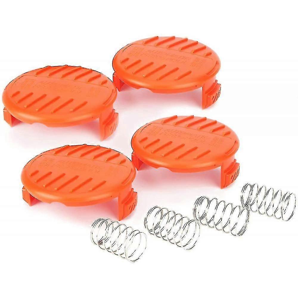 Compatible Trimmer Replacement Spool Cap Covers For Black + Decker