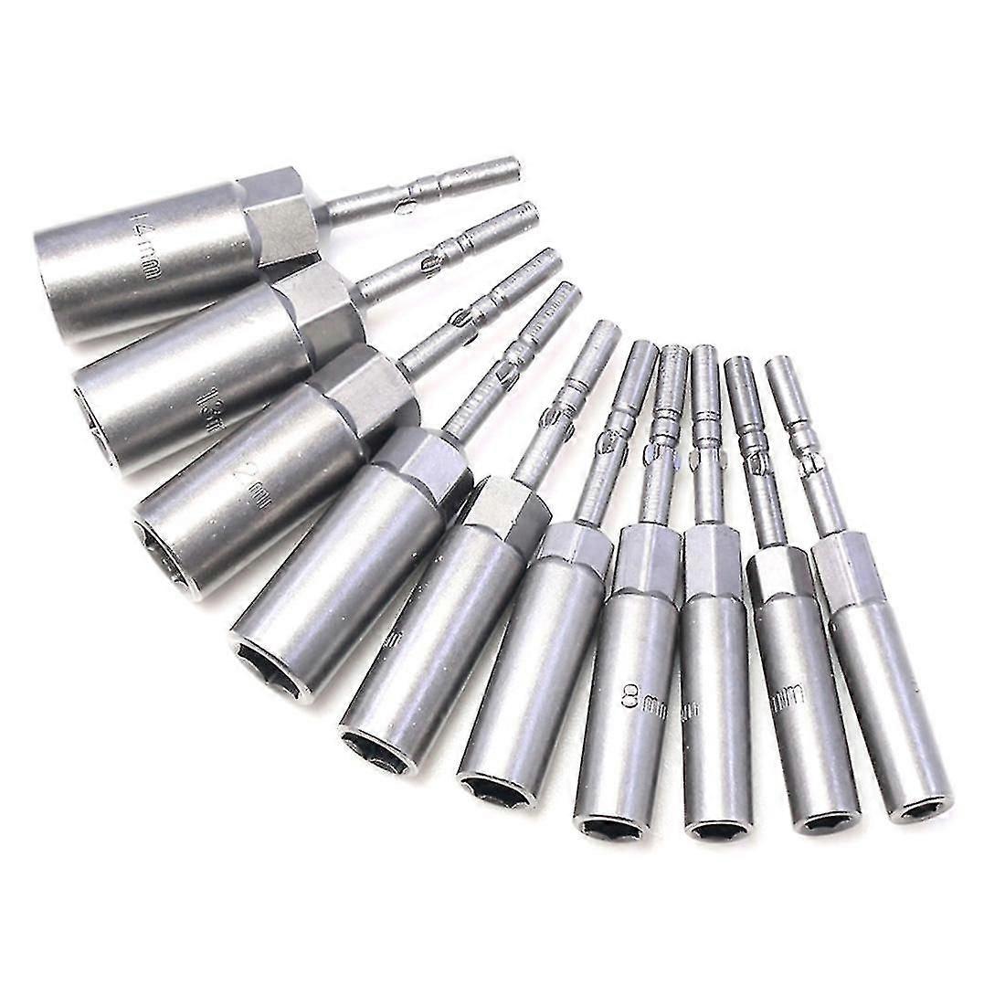 Cr-v Deepened Electric Batch Sleeve 801 Screw Inner Hexagonal Socket
