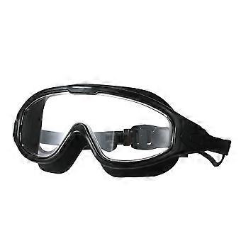 Swimming Goggles Anti-fog UV Protection Wide View Eyewear Leakproof Comfort Fit One-button Release Pool Goggles for Men Women Adult Youth