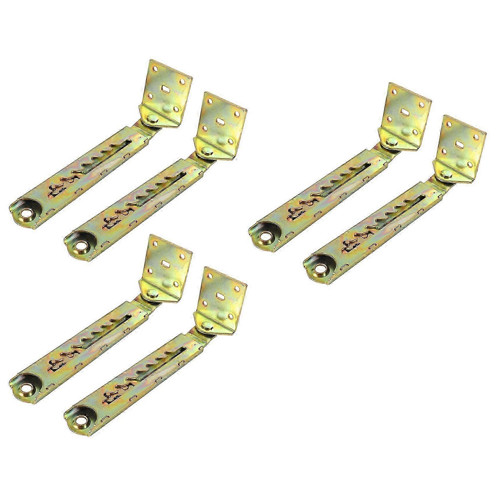 3 Pair Angle Lifting Rod Desk 7 Gear Adjusting Hinge Angle Hinge with Bracket