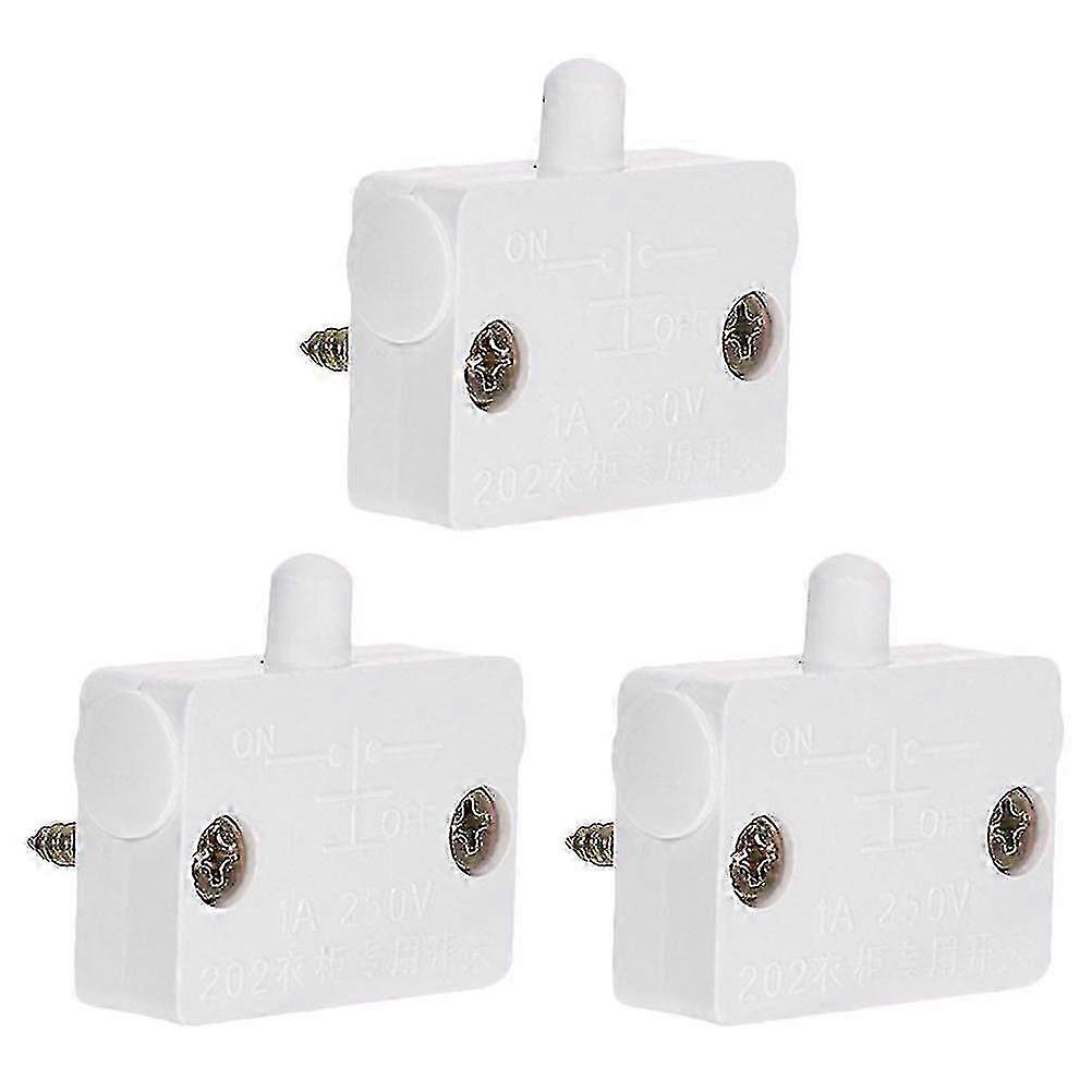 3pcs Door Switch Automatic Light Switch Touch Lamp Electrical Light Switch p20241126622