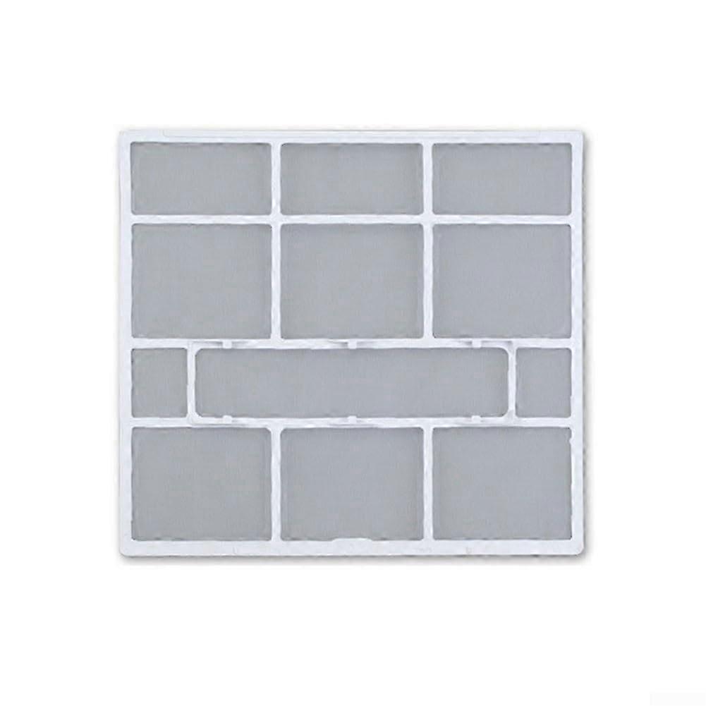 Air Conditioner Dust Filter Screen Dustproof Airflow Boost Quick Install 30.7x28.5cm Durable