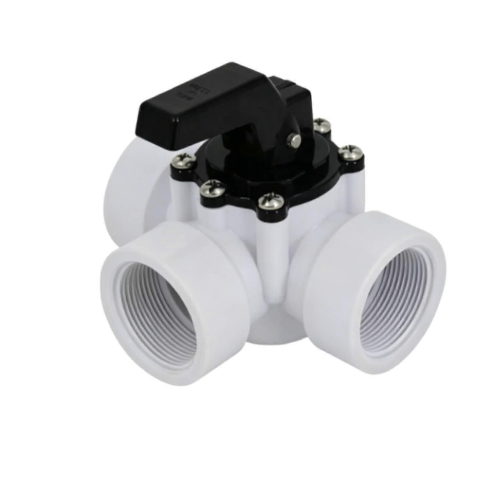 Pool Triple-Port Valve Hand-Operable Pool Diverter Valve