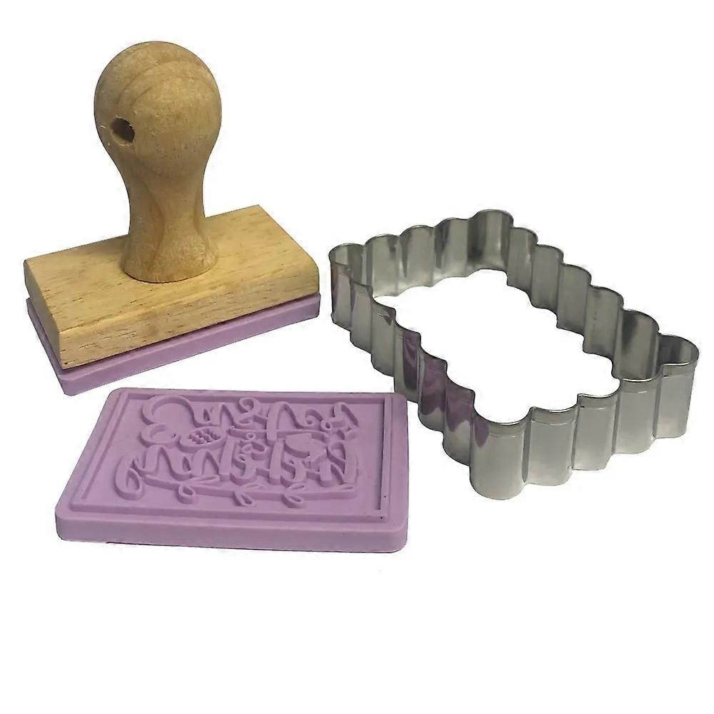 Cookie Stamp Set: 2 x Easter Biscuit Stamps
