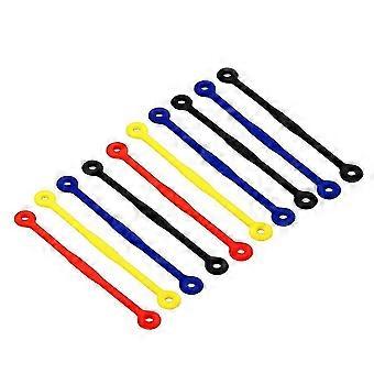 10 Pcs Red Silicone Tennis Vibration Dampers compatible with Shock Absorption