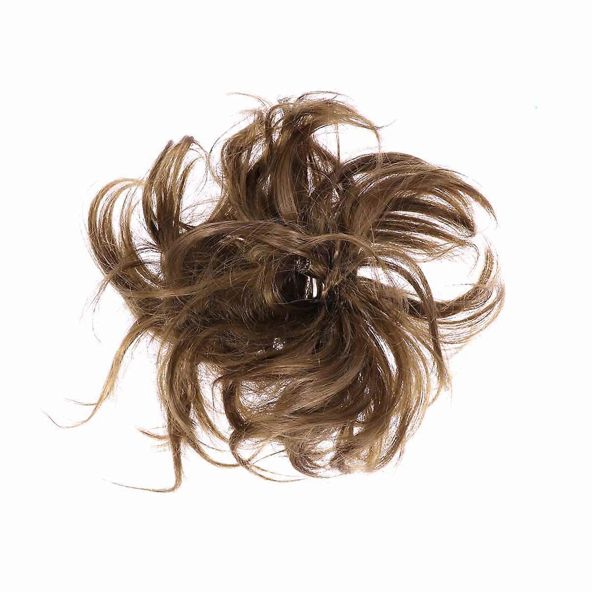 Chignon élastique ondulé pour femmes