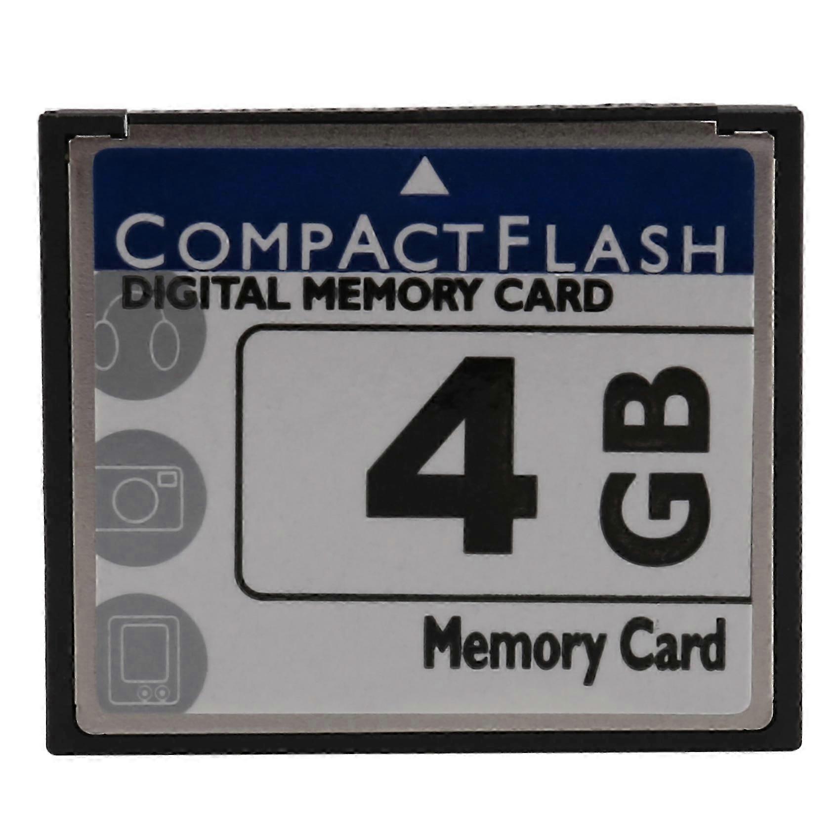 niceEshop(TM) Professional 4GB Compact Flash Memory Card(White&Blue) IC
