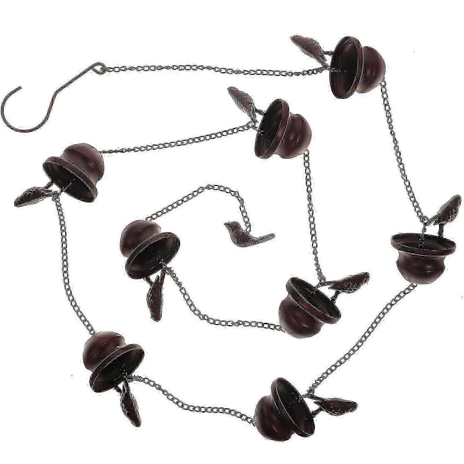 Copper Rain Chain Elegant Garden Drainage