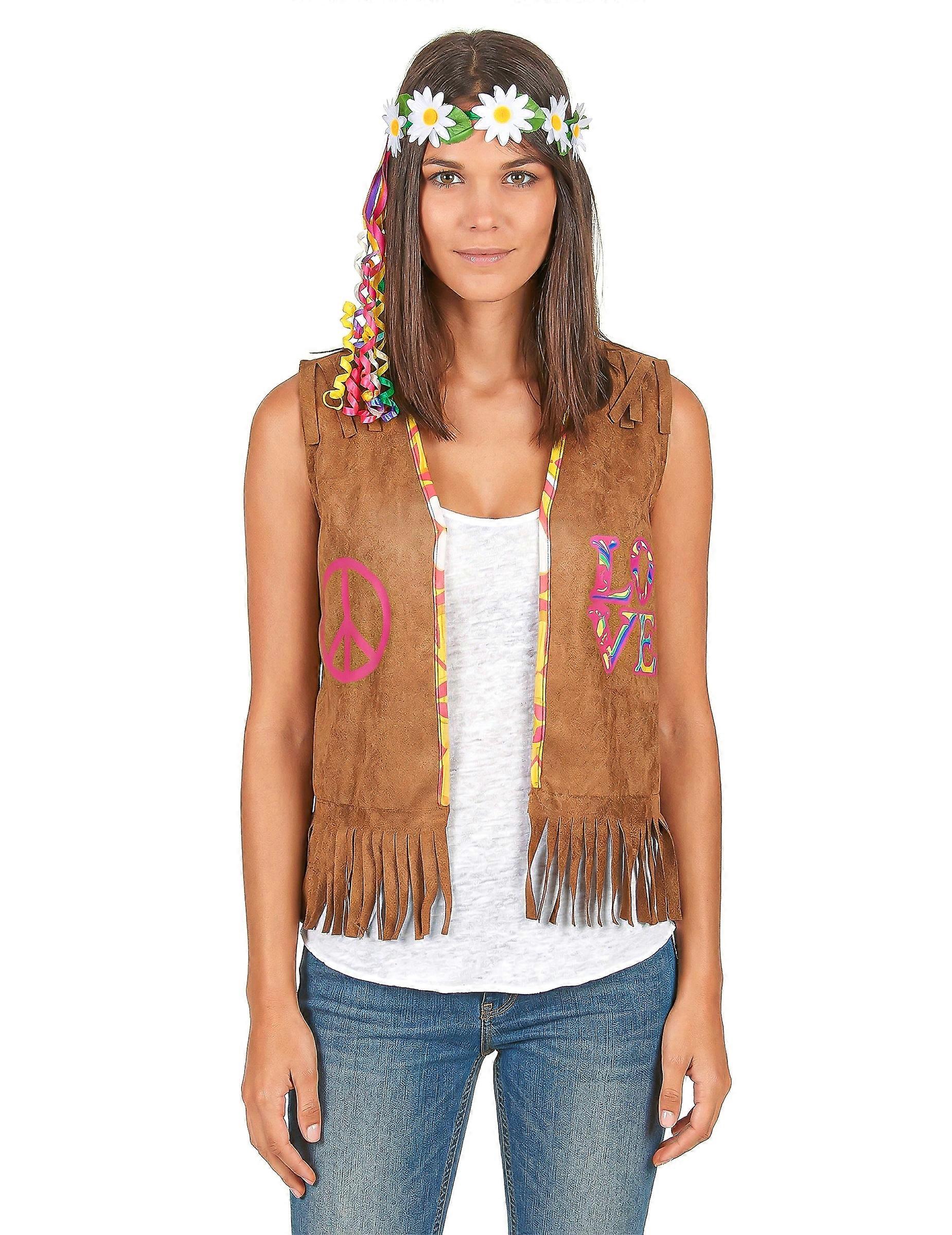 Women's hippie vest 55 cm