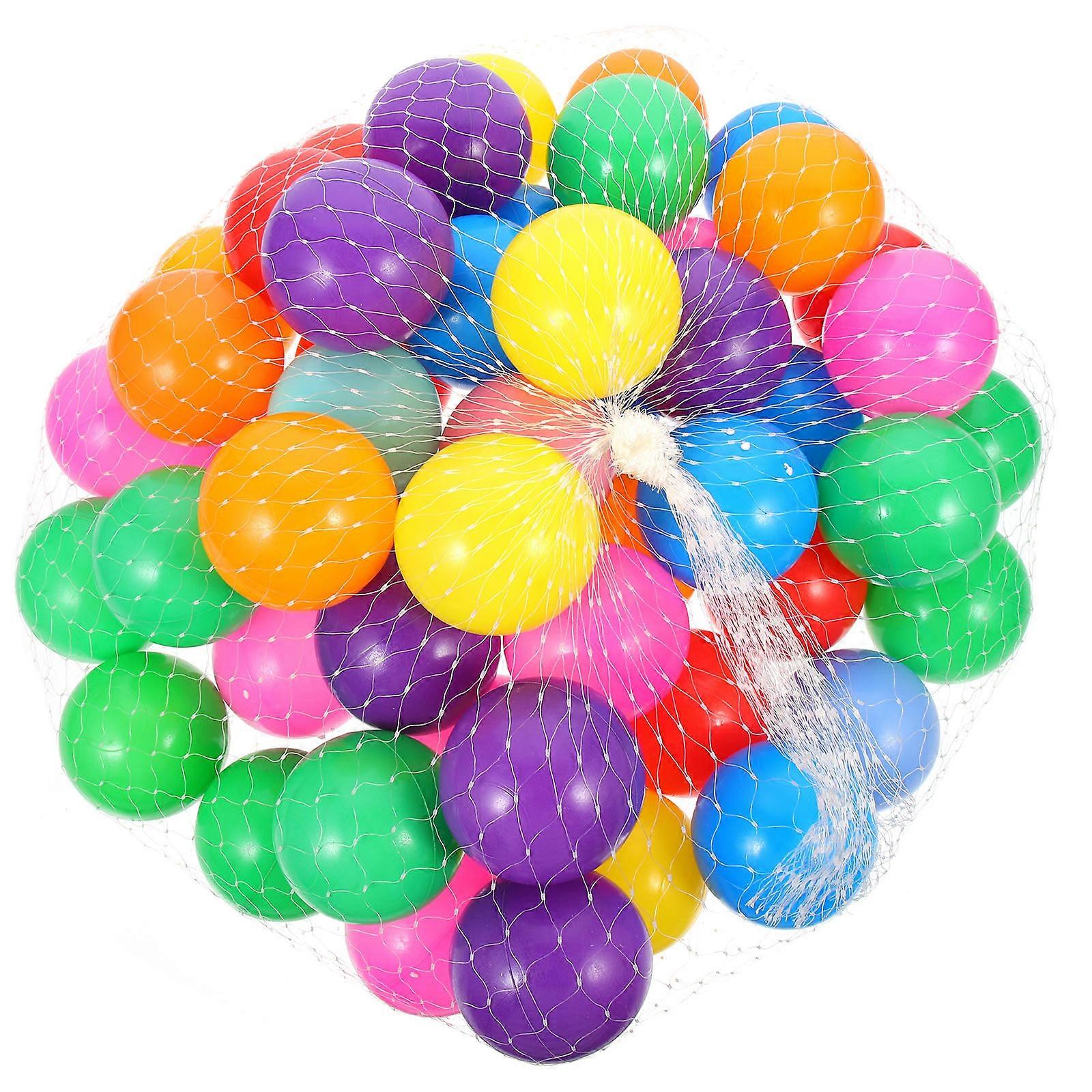 Plastic Ball Round Ocean Balls for Children 50Pcs Creative Assorted