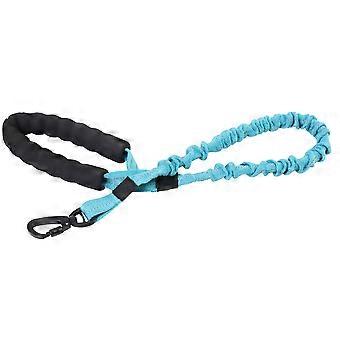Pet leash, outdoor running, reflective double retractable dog leash, dog chain, pet supplies, blue1072