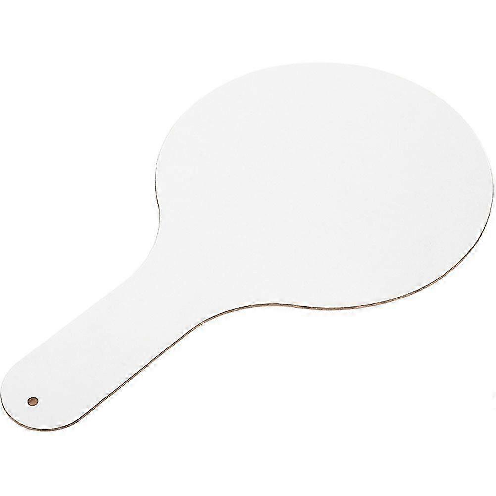 Handle White Board School Handheld Answer Board Handheld Answer Paddle Student Supply