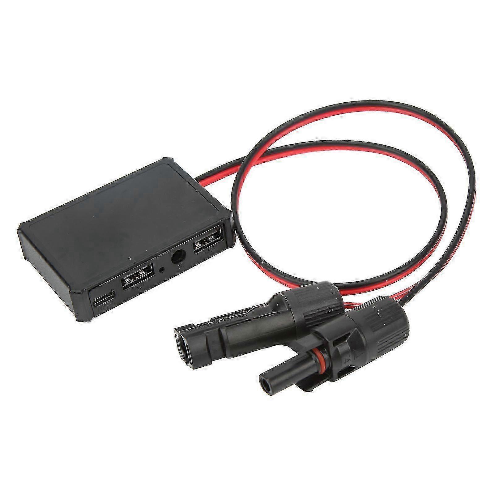 Solar USB-C Stabilizer with Dual USB