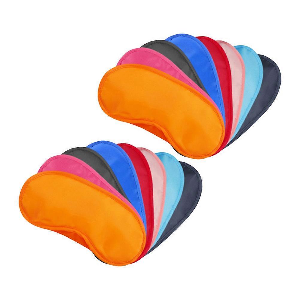 Sleeping Eye Patch Polyester Eye Shade for Sleeping Use 68Pcs Assorted Colors