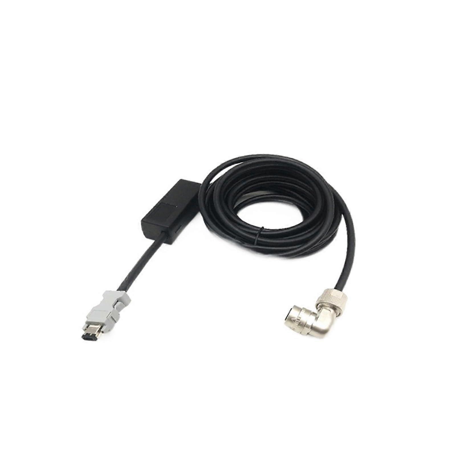 Servo Motor Absolute Value Encoder Cable 15m Durable Dustproof Design Stable Signal Transmission