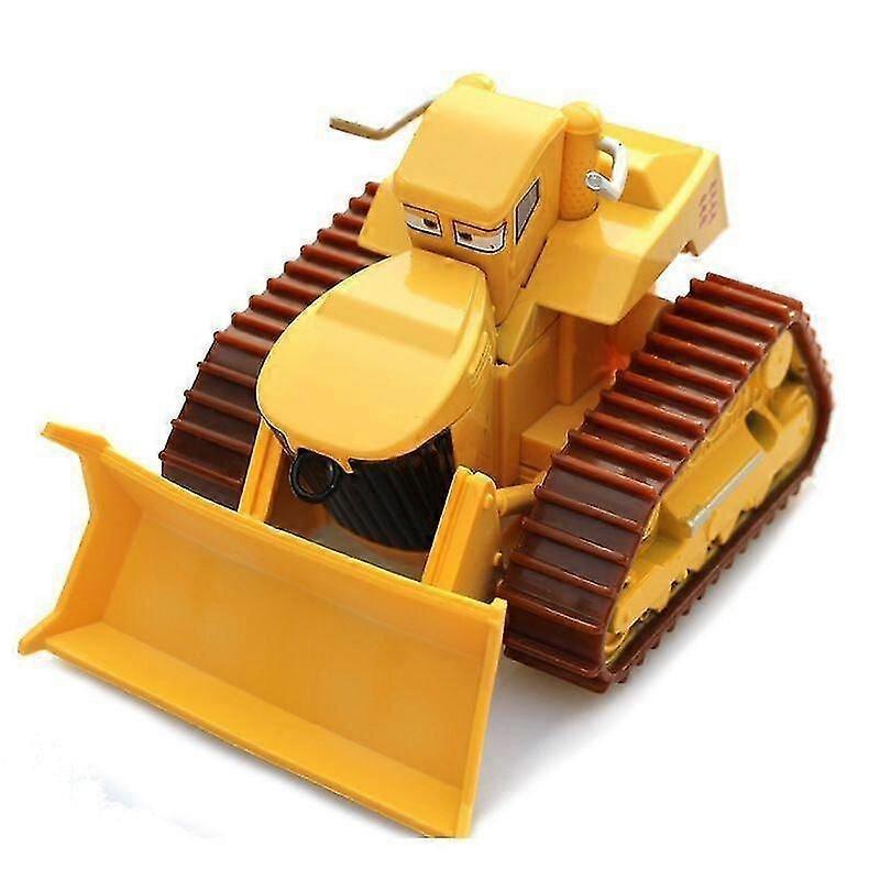 Mini Alloy Bulldozer Pull-Back Toy
