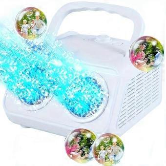 Portable 26-Hole LED Bubble Maker