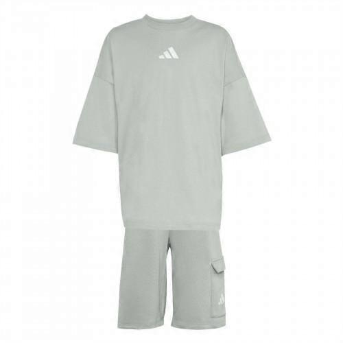 Adidas Childrens/Kids Logo Oversized Top & Bottom Set