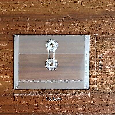 Thicker Transparent Winding Folder Bag 1