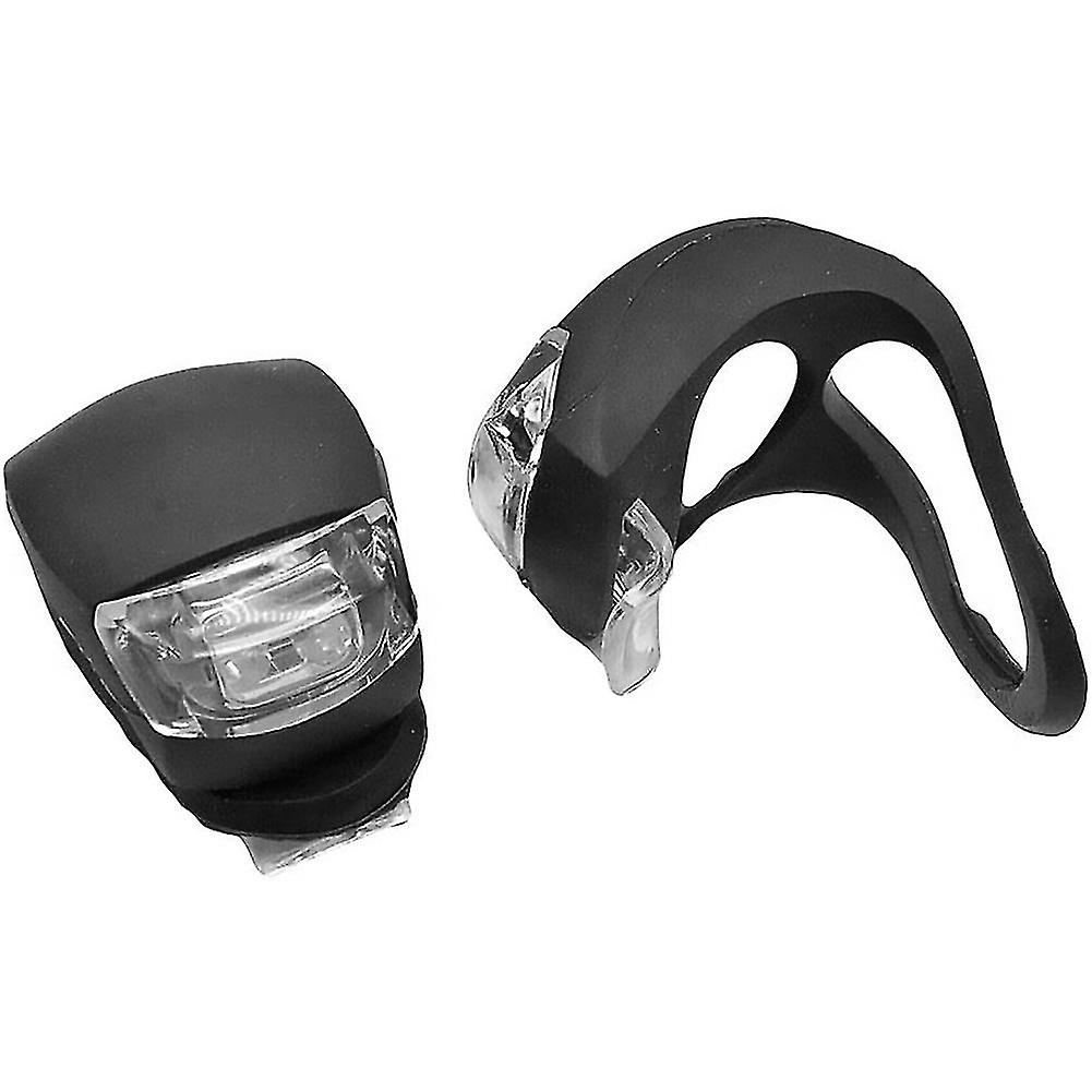 5pcs Led Silicone Bicycle Front Rear Light Set 3 Modes Waterproof Mtb Mountain Road Bike Cycling Headlight Tail Warning