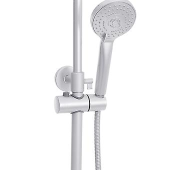 3-Way Wall Mounted Rainfall Shower Head Set With Handheld Sprayer