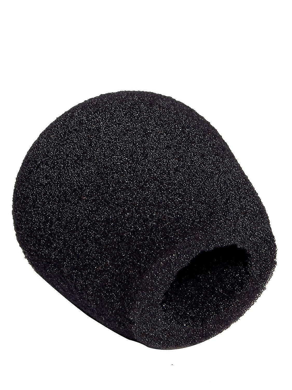 Black Microphone Foam Windscreen Mic Wind Cover
